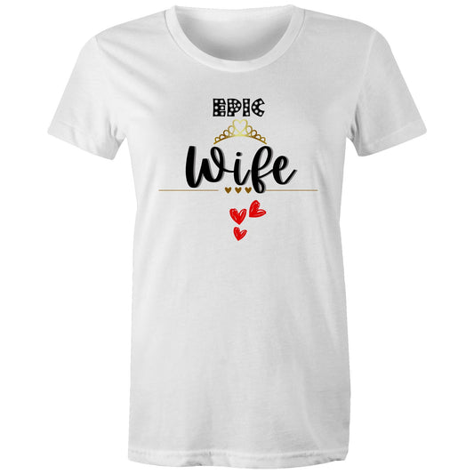 Epic Wife Women's Maple Organic Tee