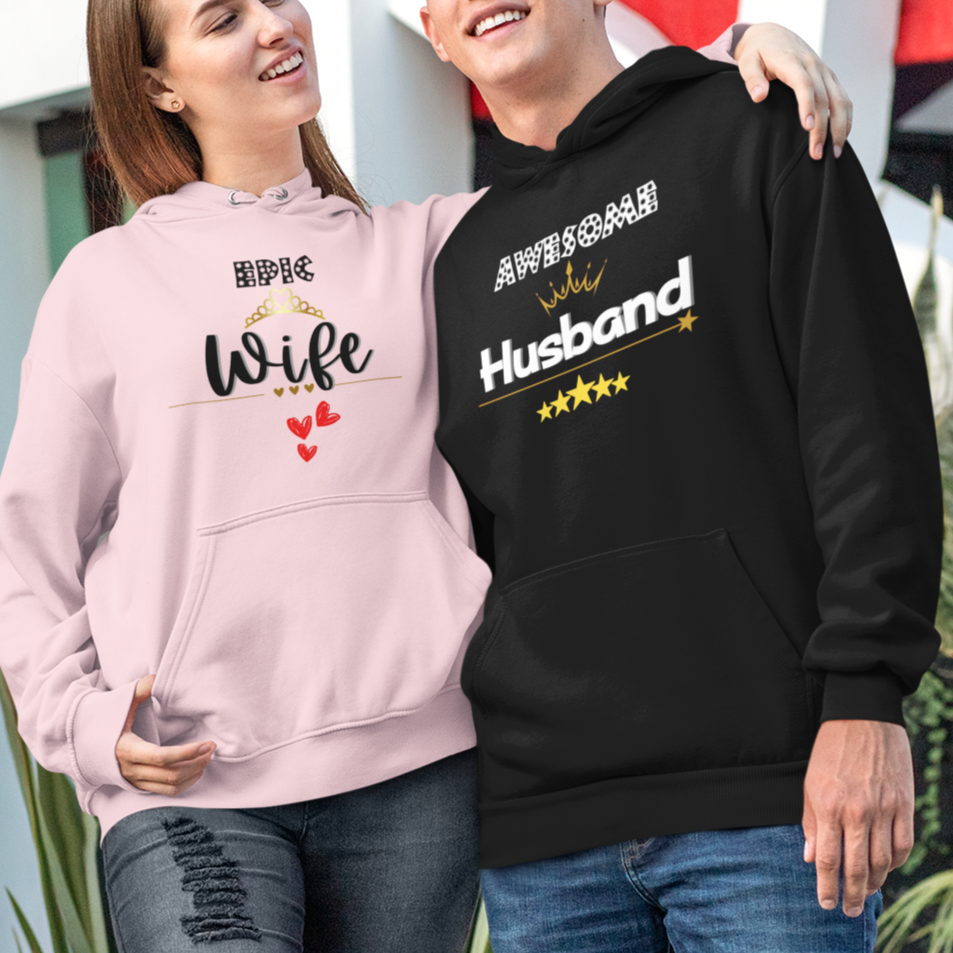 Epic Wife Women's Midweight Hoodie Sweatshirt