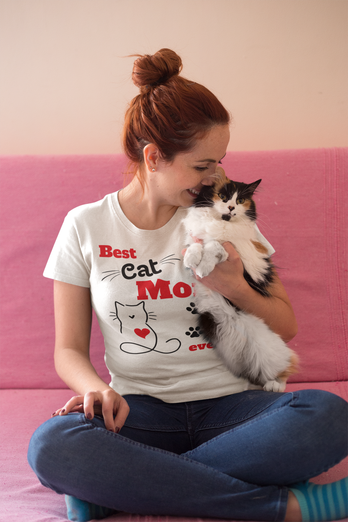 Best Cat Mom Ever Women's ORGANIC T-Shirt - AS Colour