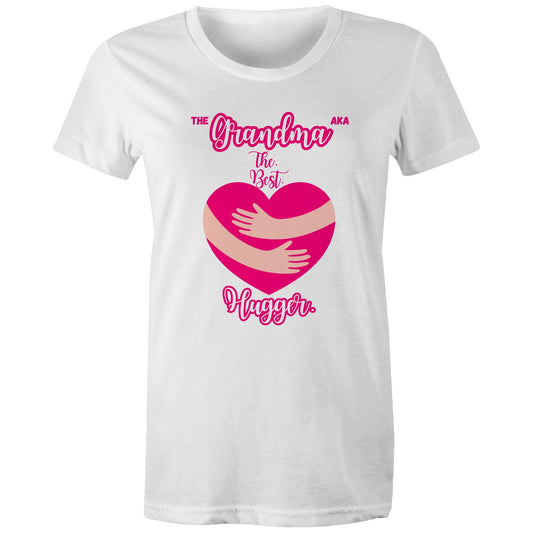 The GRANDMA AKA The Best Hugger Women's ORGANIC Cotton T-Shirt