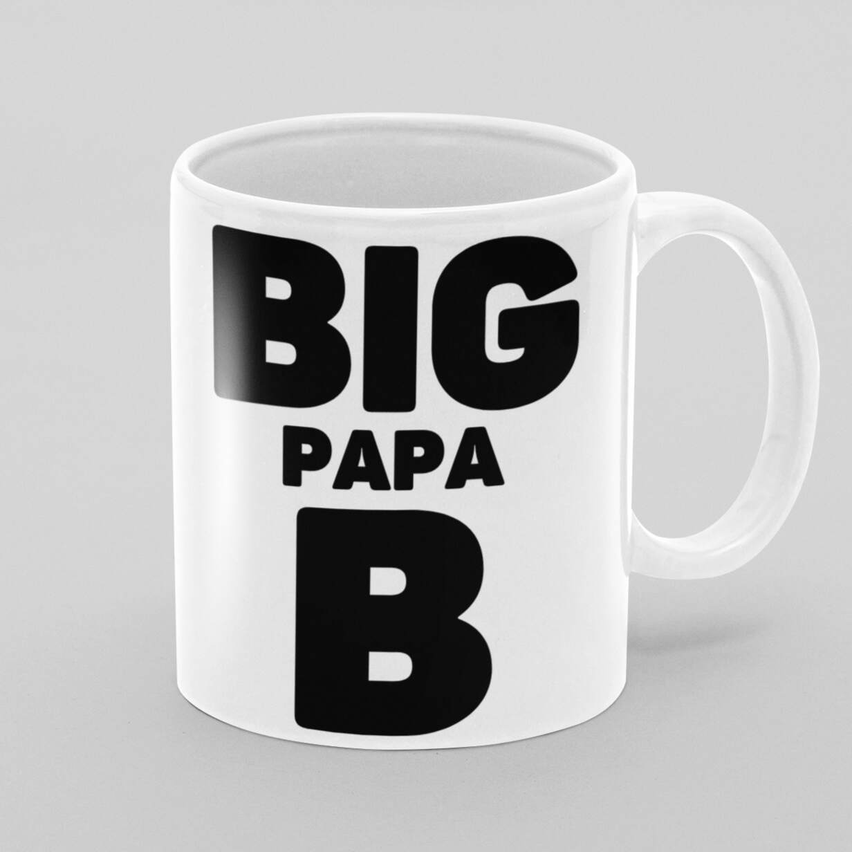 "Big Papa B" 11oz Ceramic Mug - Da Boss Mango AU - Best Father's Day Gift for Dad