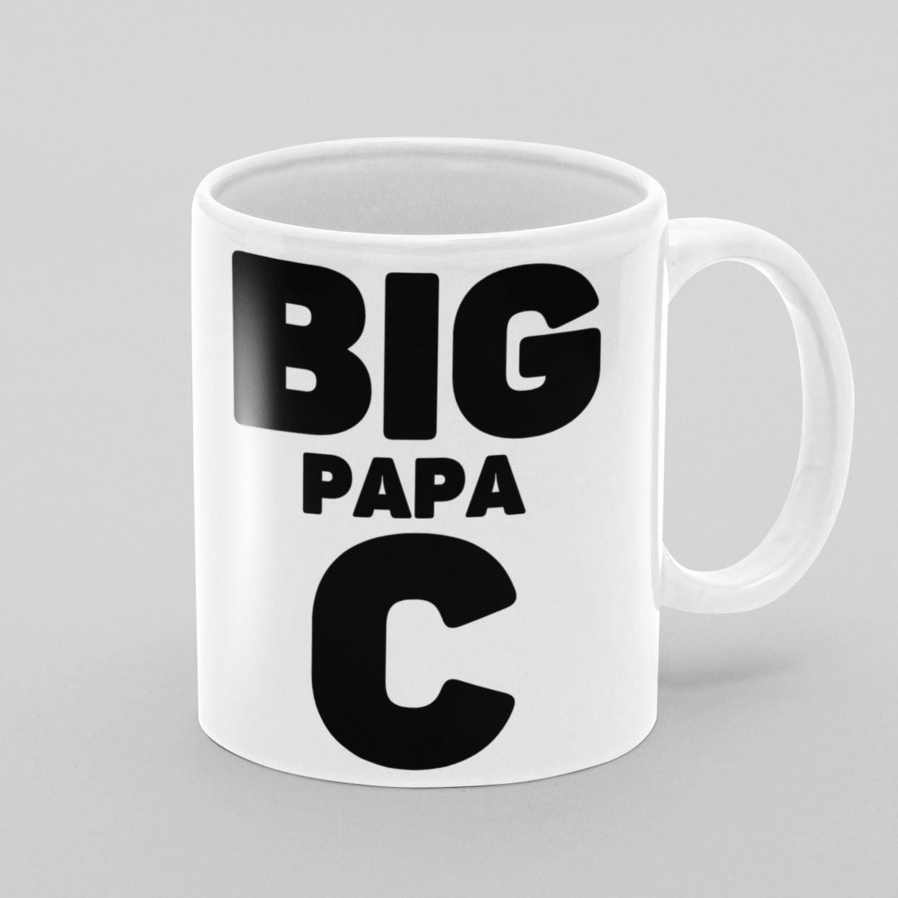 Big Papa C 11oz Ceramic Mug - Da Boss Mango AU - Best Father's Day Birthday Gift for Dad