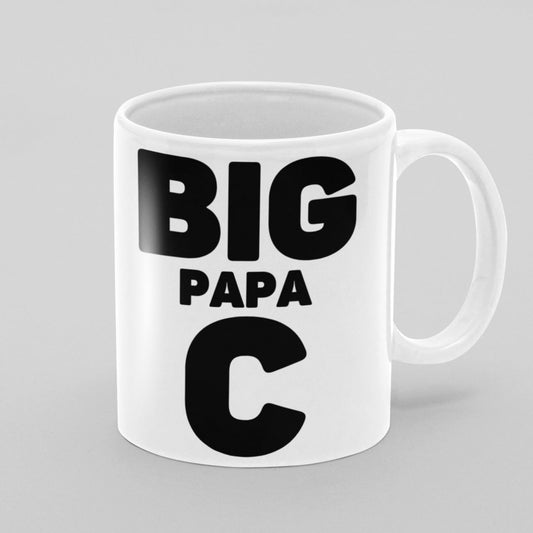 Big Papa C 11oz Ceramic Mug - Da Boss Mango AU - Best Father's Day Birthday Gift for Dad