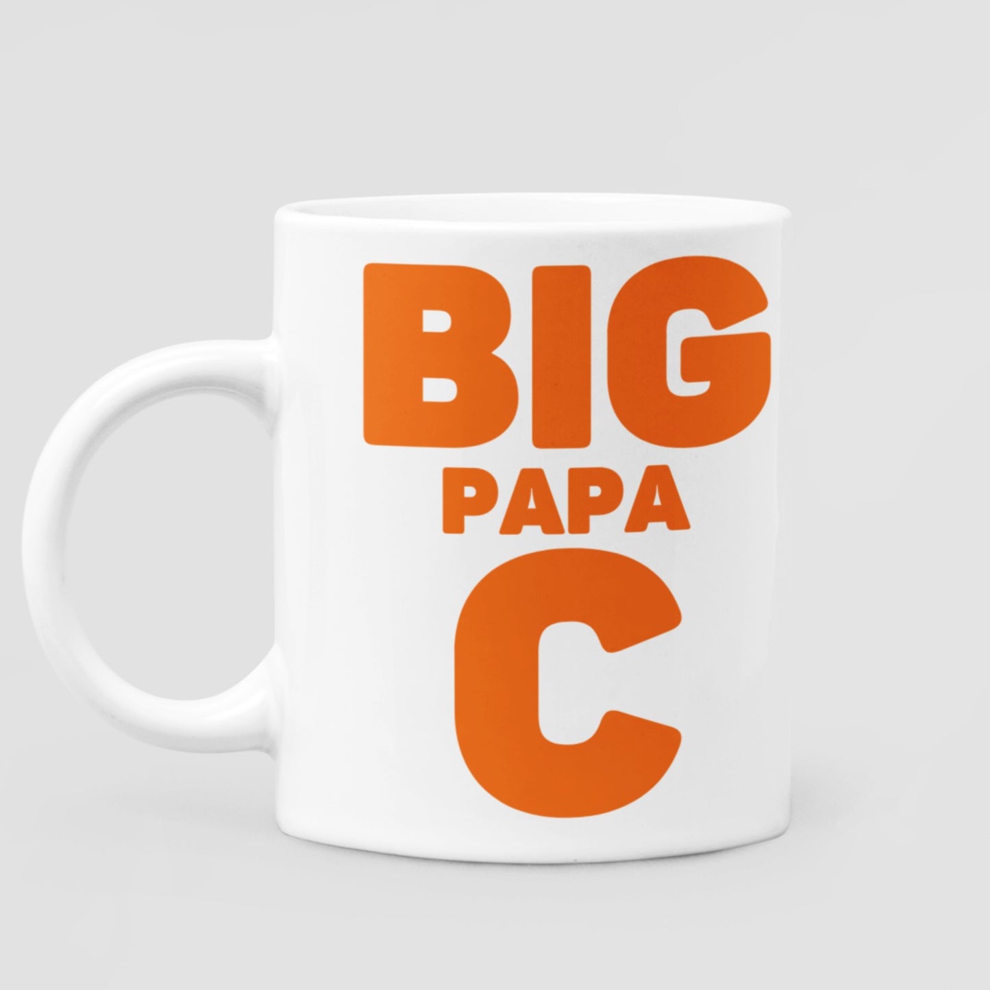 Big Papa C 11oz Ceramic Mug - Da Boss Mango AU - Best Father's Day Birthday Gift for Dad