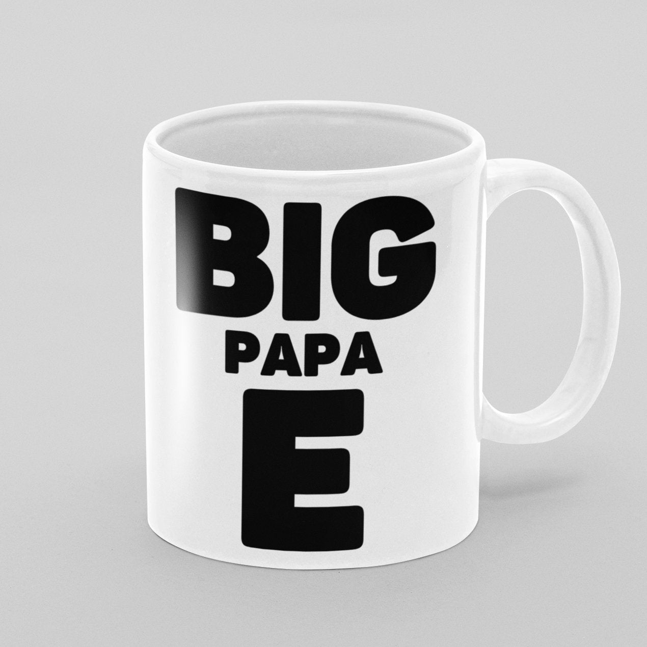 Big Papa E 11 oz Ceramic Mug - Da Boss Mango AU - Best Father's Day Birthday Gift for Dad