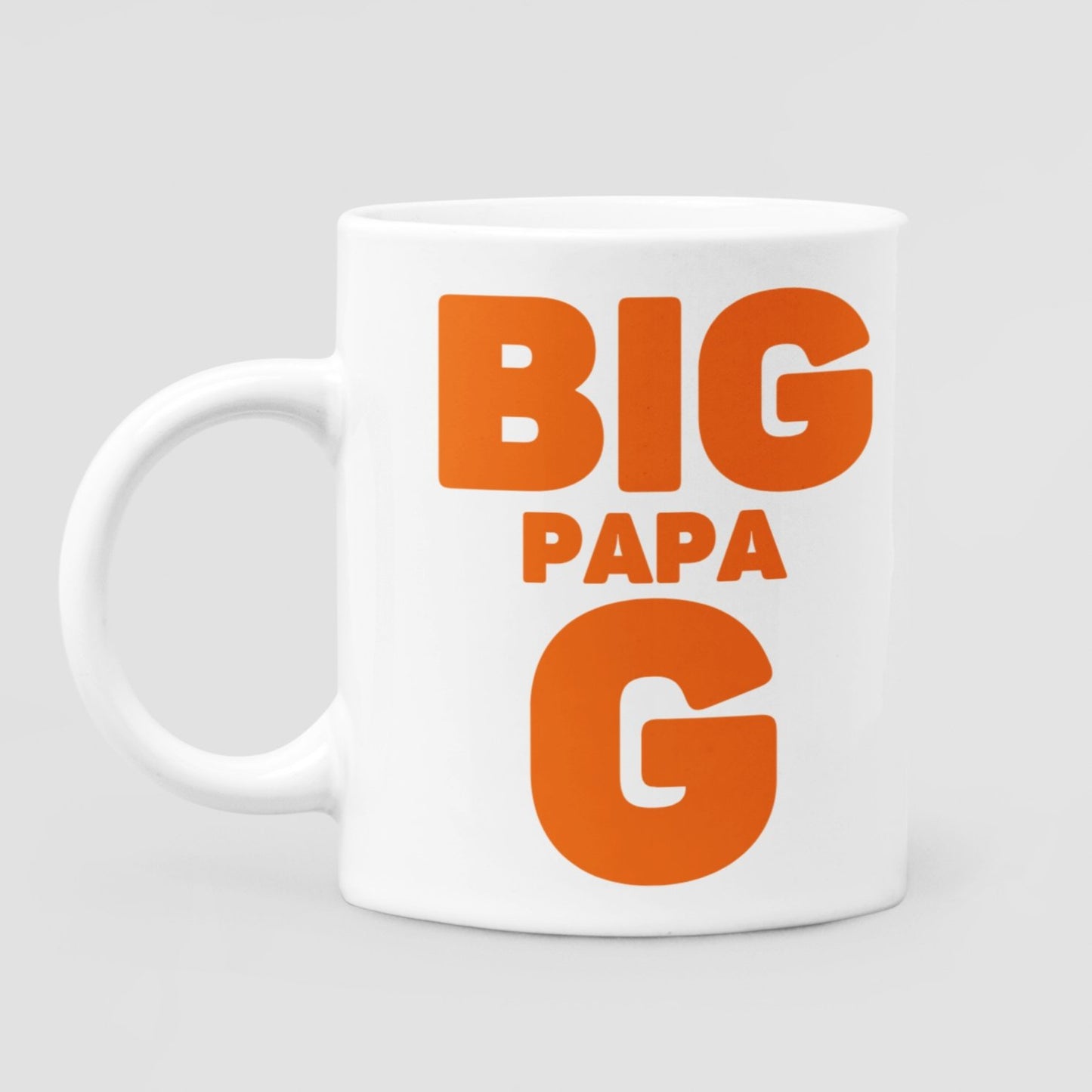 Big Papa G 11 oz Ceramic Mug - Da Boss Mango AU - Best Father's Day Birthday Gift for Dad