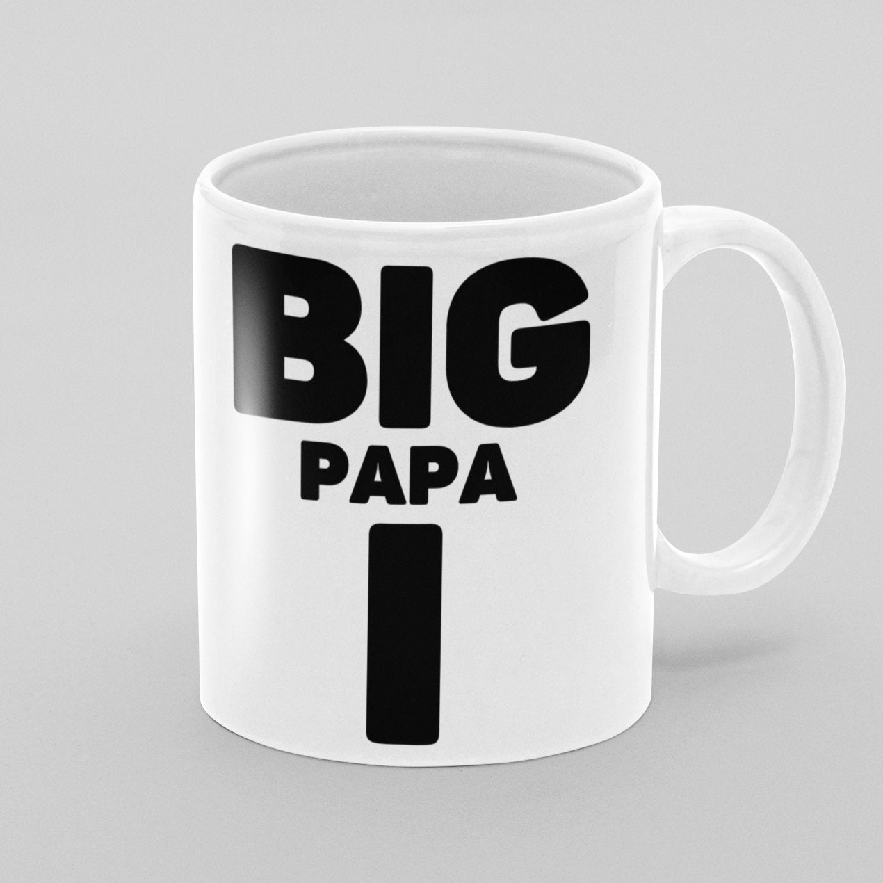 Big Papa I 11 oz Ceramic Mug - Da Boss Mango AU - Best Father's Day Birthday Gift for Dad