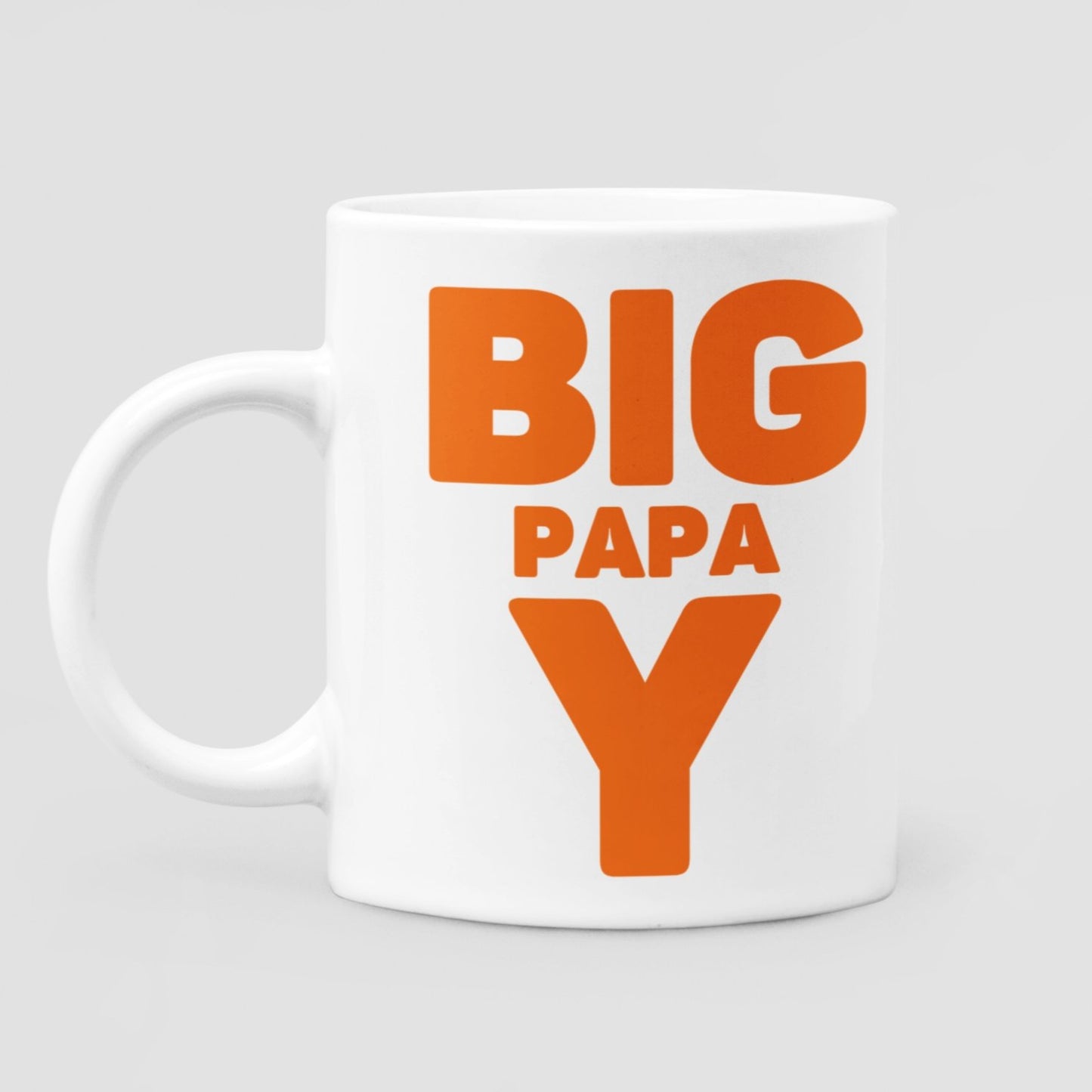 Big Papa Y 11 oz Ceramic Mug - Da Boss Mango AU - Best Father's Day Birthday Gift for Dad