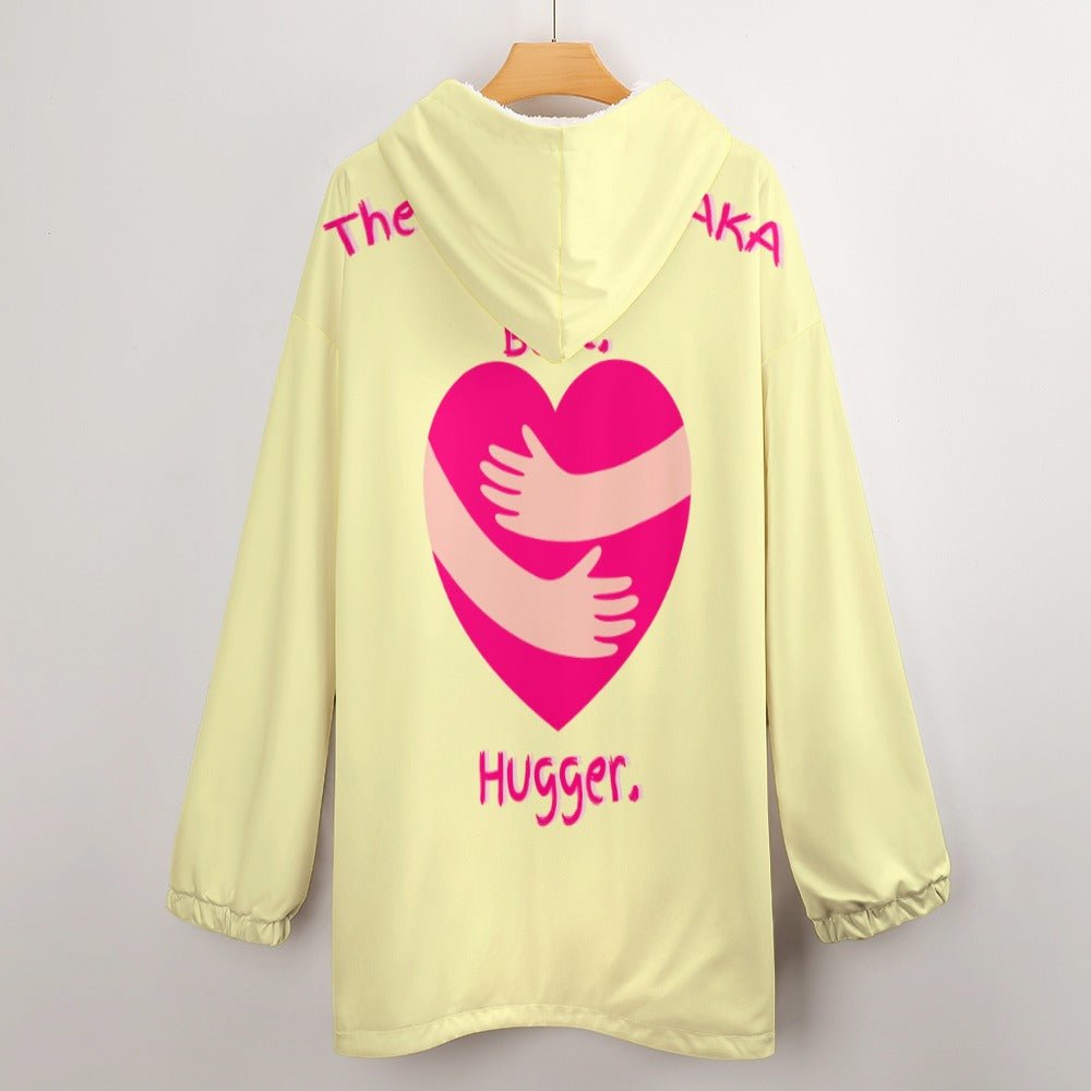 The Grandma AKA The. Best. Hugger Women's Adult Hooded Blanket Oversized Hoodie - Da Boss Mango AU - 6320F0024E534537A91F4AE4C3756A30