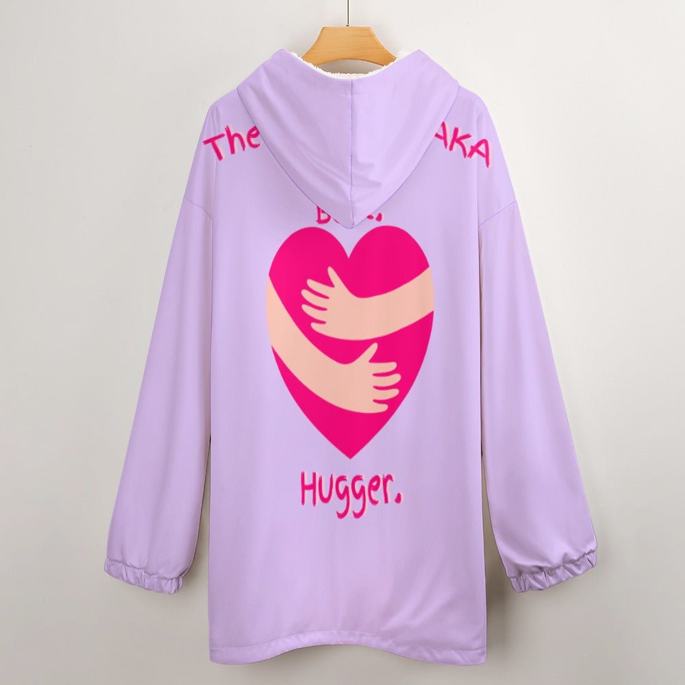 The Grandma AKA The. Best. Hugger Women's Adult Hooded Blanket Oversized Hoodie - Da Boss Mango AU - DCE5894F1A3646278D26798B541E94C2